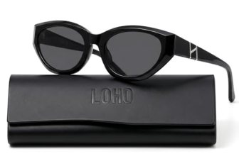 LOHO Acetate Cat Eye Sunglasses for Women