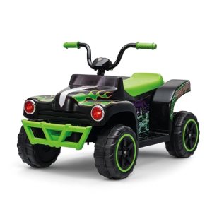Monster Jam – Ride On Toy, 12V ATV for Kids