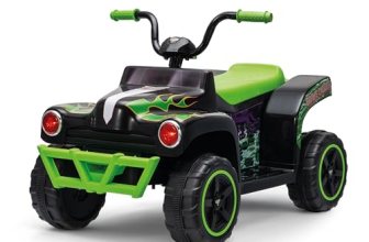 Monster Jam – Ride On Toy, 12V ATV for Kids