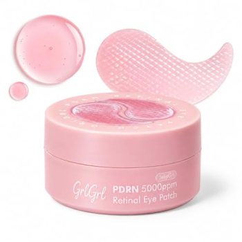 PDRN Eye Patches 5000ppm, Anti Smile Line & Wrinkle Under Eye Patches