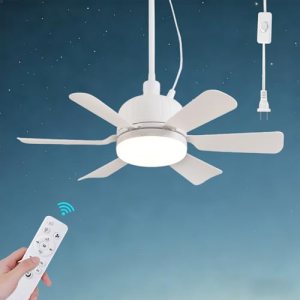 AHAWILL Outdoor Ceiling Fans with Lights