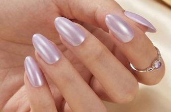 Bioday Press On Nails Short Almond Fake Nails Impress Soft Gel Cat Eyes Pala Pur