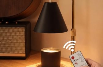 BJFFN Candle Warmer Lamp with Timer and Wireless Remote Control