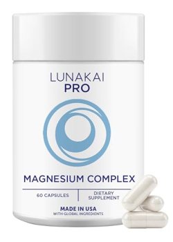 Lunakai PRO USA Made 7-in-1 Magnesium Complex for Women & Men