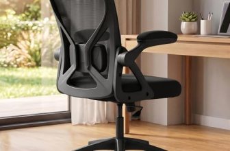 VASAGLE Ergonomic Mesh Office Chair with Adjustable Lumbar Support