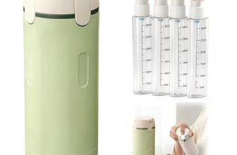 ZXAPJJD 4 in 1 Travel Dispenser Bottle