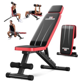 Nicepeople Adjustable Weight Bench up to 6.5”