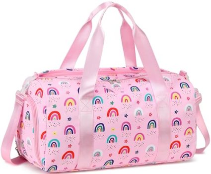 Gym Bag Sports Duffle Bag with Wet Pocket Weekender Overnight Bags with Waterpro