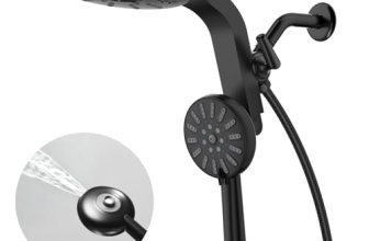 INAVAMZ High Pressure Rain Shower Head with Handheld Combo