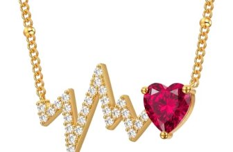 Helirose Heart Necklace for Women