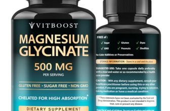Magnesium Glycinate 500mg Chelate Capsules