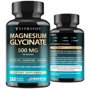 Magnesium Glycinate 500mg Chelate Capsules