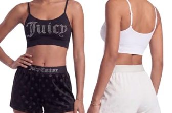 Juicy Couture Women’s Velvet Fleece Pajama Shorts 2-Pack