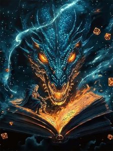 ijbnhd Dragon Diamond Art Kits for Adults