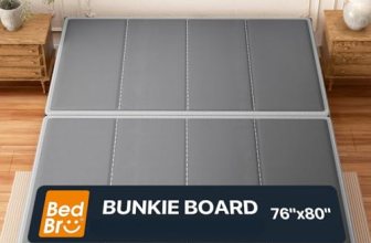 BedBro Bunkie Board King 10mm (76″ x 80″) – Grey Under Mattress Support