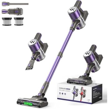 Cordless Vacuum Cleaner,Vacuum Cleaner for Home with Brushless Motor