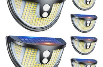 Solar Motion Sensor Lights Outdoor