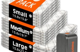 15pcs Vacuum Seal Bags for Clothing Travel