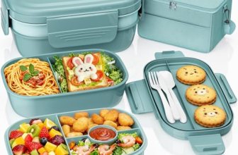 Adults Bento Lunch Box Set with Lunch Bag