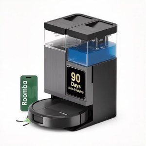 iRobot Roomba Plus 415X Combo Robot Vacuum & Mop + AutoWash Dock
