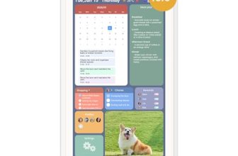 Winnovo 15.6-Inch Smart Digital Calendar & Photo Frame for Family
