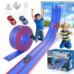 DKOXT 15 Ft Flexible Race Track for Kids