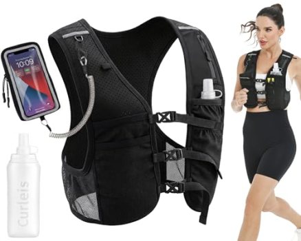 Running Vest with Touchscreen Phone Holder