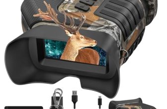 WOSPORTS 4K Night Vision Goggles – up to 80X Total Magnification