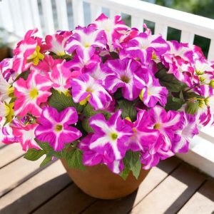 FULLMUSIC Spring Artificial Flowers for Outdoors