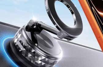 Meifigno Fits 360 ° Rotating Magsafe Car Mount for Tesla