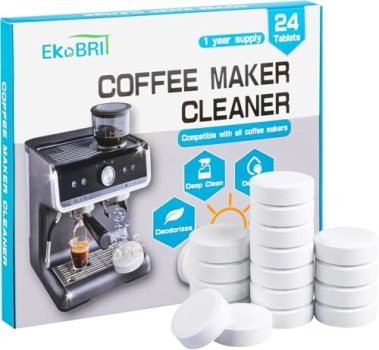 Coffee Machine Cleaner & Descaler Tablets