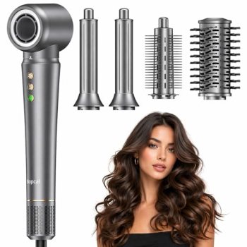 Bopcal Hot Air Styler Wrap, Multi Hair Styler Dryer Brush