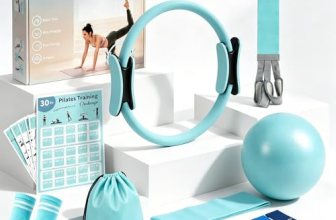 At Home Pilates Kit for Women, Home Workout Pilates Equipment Set with Pilates R