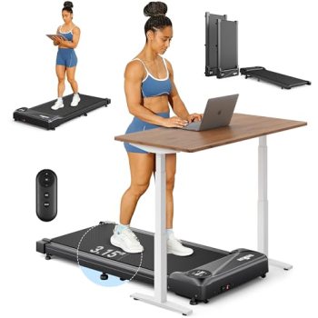 THERUN Walking Pad Treadmill, Portable Mini Treadmill for Home/Office