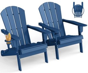 GREENVINES Folding-Adirondack-Chairs-Set-of-2
