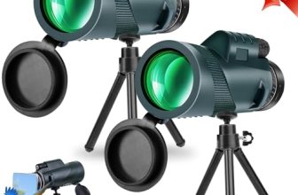 80×100 High-Power Binoculars Two-Piece Set with Phone Mount and Tripod