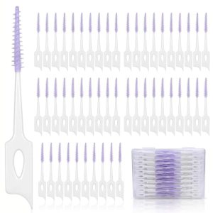 Maoerdental 300 Pieces Dual-Use Interdental Brushes Soft Silicone