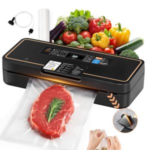 UPRUBE Vacuum Sealer for Food, 95kPa Food Saver Machine