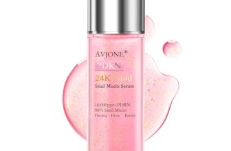 AVJONE PDRN Serum with 24K Gold– Regenerating Facial Essence with Polynucleotide