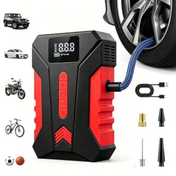 Portable Car Tire Inflator Air Compressor