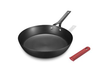 Yonida Carbon Steel Pan, 10 Inch Nonstick Frying Pan Skillet