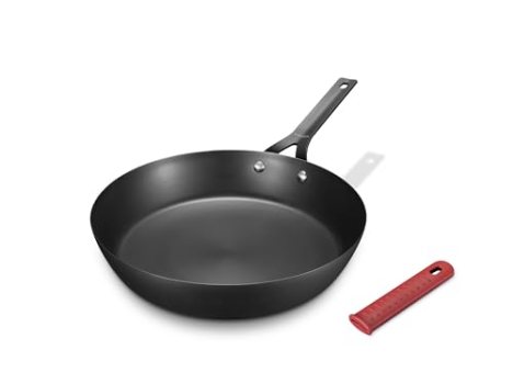 Yonida Carbon Steel Pan, 10 Inch Nonstick Frying Pan Skillet