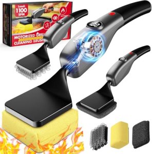 Bristle-Free Electric Grill Brush