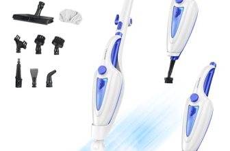 Aspiron 12-in-1 Steam Mop, Fast 15-Sec Heat-Up