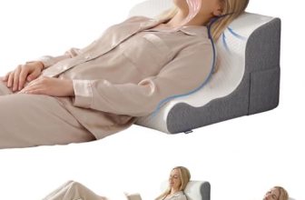 COMFYPIL Bed Wedge Pillow for Headboard