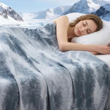 DANENOSA Cooling Blanket Throw Size (50″x70″)