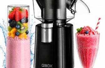 QIBOX Snow Cone Machine & Smoothie Blender 2 in 1: 70% Off