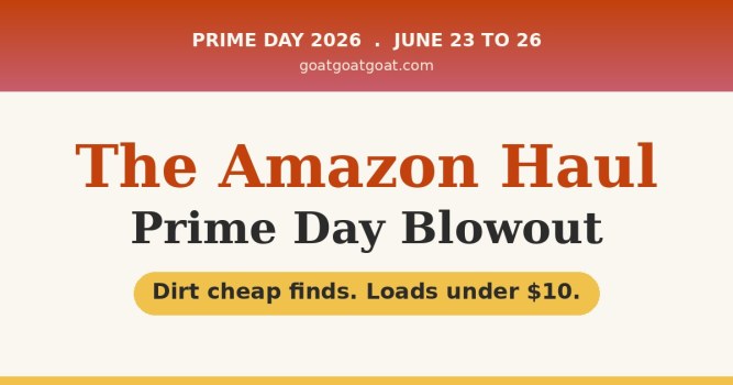 Amazon Haul Prime Day 2026: The Cheapest Deals on Trash Bags, Toilet Paper, LEGO, Crocs and More