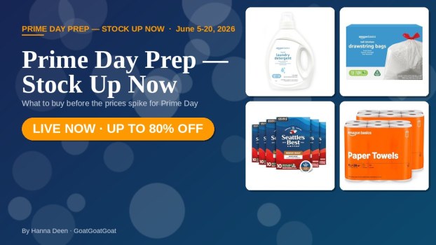Prime Day Prep — Stock Up Now: What to buy before the prices spike for Prime Day