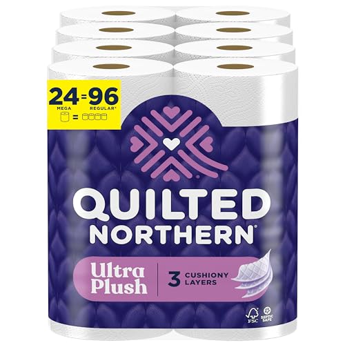 Quilted Northern Ultra Plush Toilet Paper (24 Mega Rolls)